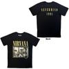 Nirvana Carbon TShirt Nevermind 91 Hotel Photo Black Back Print OFFICIAL