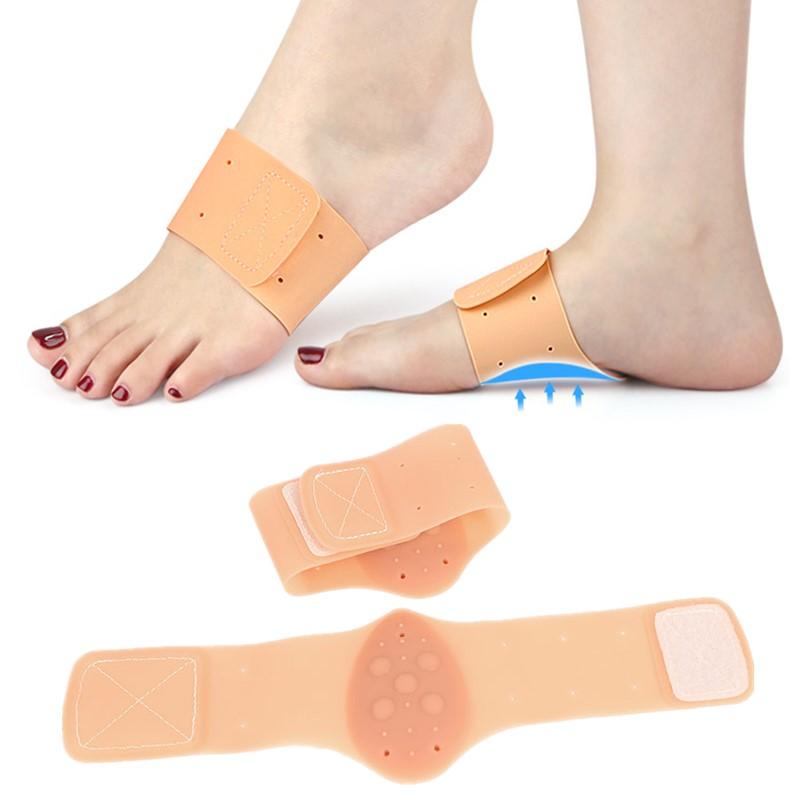 Silicone Gel Cushioned Arch Support Inserts for Shoes Pain Relief Foot Wedge