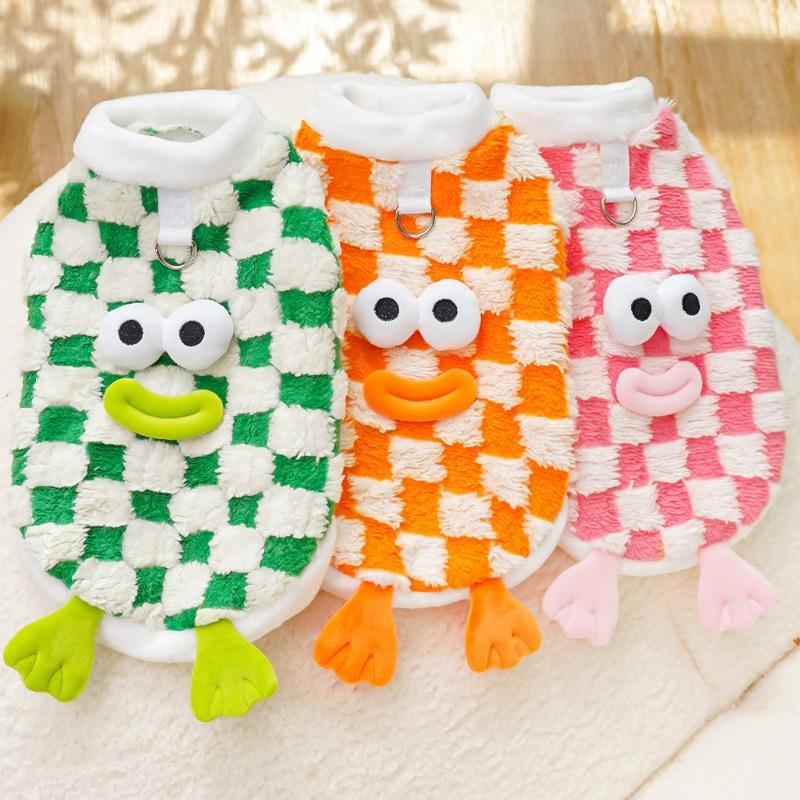Autumn and Winter Pet Dogs, Cats, Clothes, Dog Supplies, Funny and Cute Cats, Cartoon Small and Medium-sized Dogs