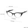 Seemfly Retro Cat Eye Damen Lesebrille Weiblich Klassisch Bonbonfarben Rahmen Klare Gläser Altersweitsicht Brille Dioptrie 0 bis +4.0