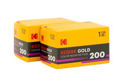 Kodak Färgnegativfilm GOLD 200 35mm 36 Exponeringar av (Set 2)