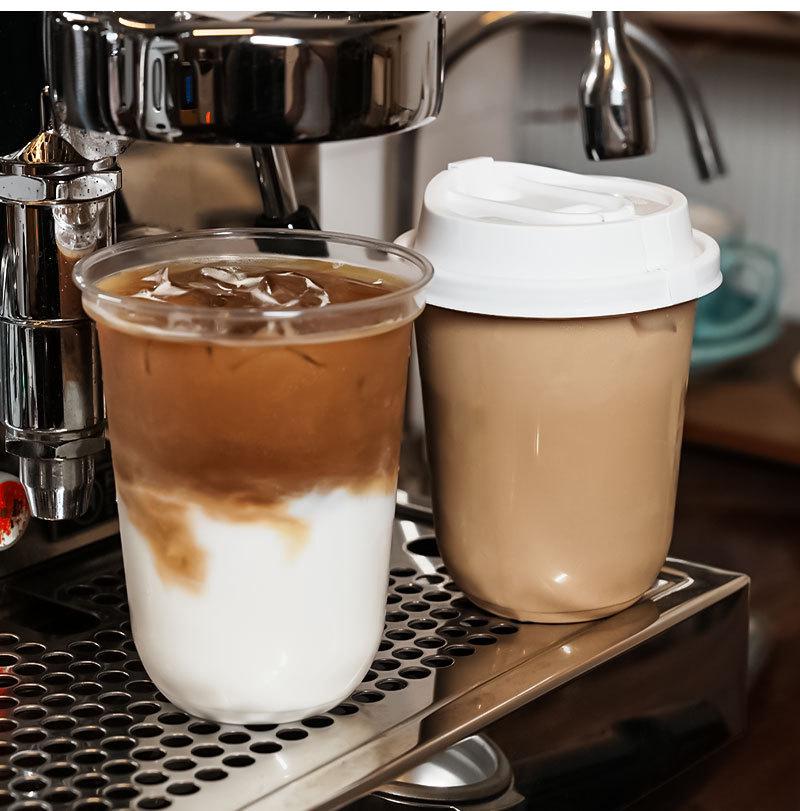 Leak-Proof Disposable Multifunctional Lid for 90 Caliber Cups: Fits Plastic and Paper Coffee, Milk Tea, and Takeaway Cups.