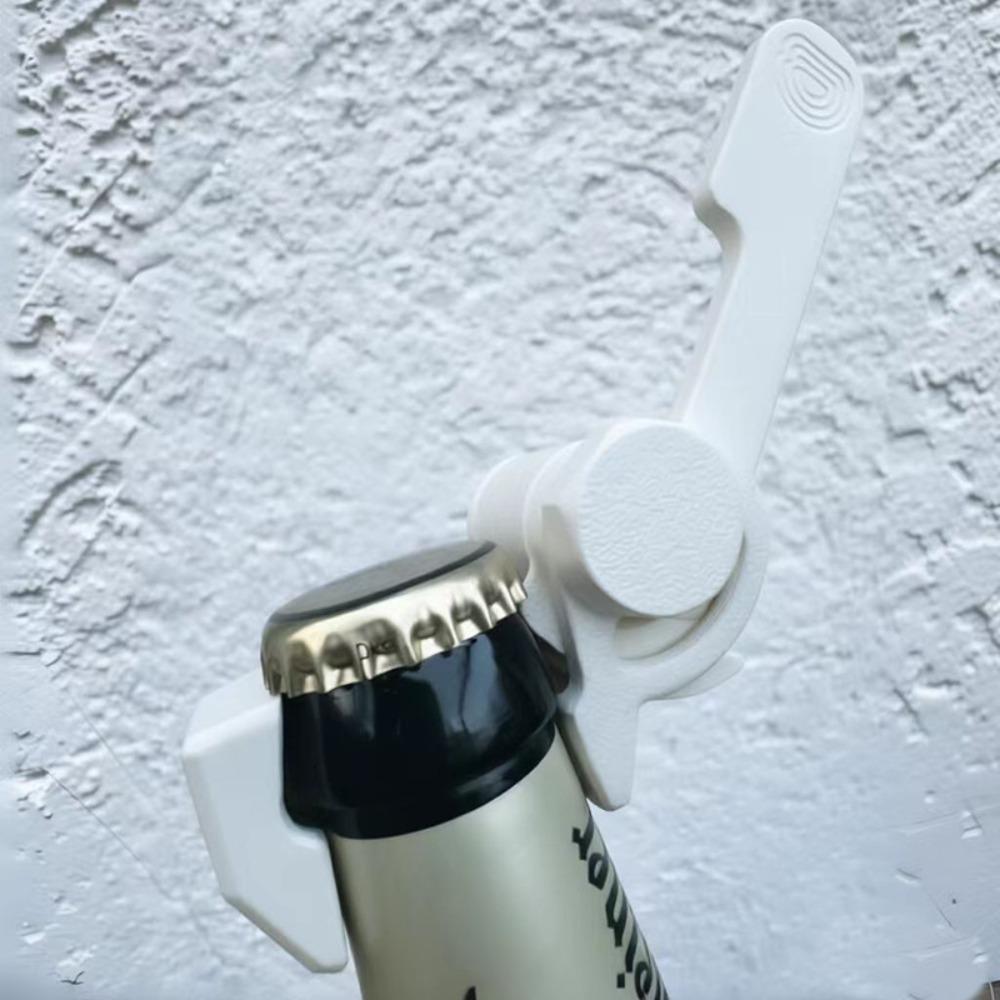 Plastic Handheld Opener 3D Printing Bartender Opener Easy Grip Can Opener Party белый