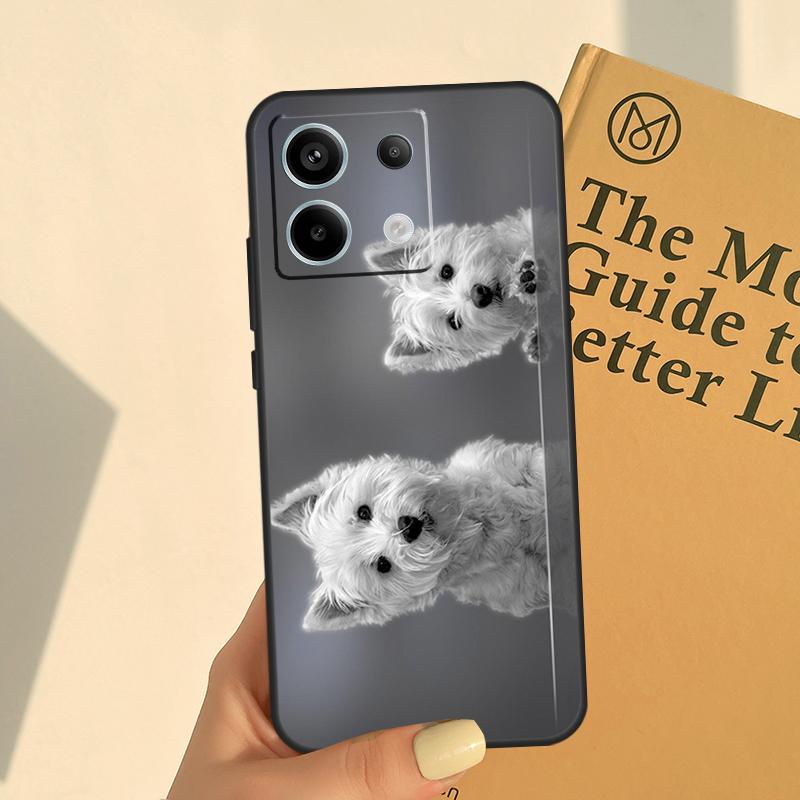 Westie Dog Cover For Xiaomi Redmi Note 14 13 10 11 12 Pro 11S 12S Case For Redmi 15 13C 12C 10C 14C 15C