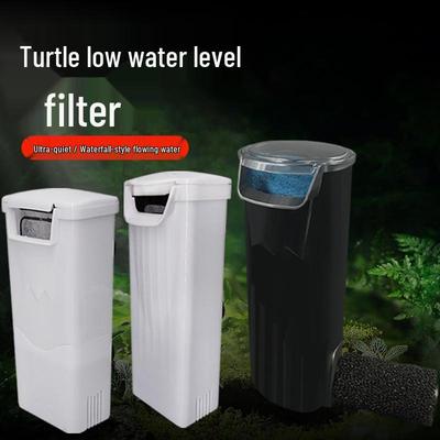 Filtro a Cascata Mini Sommerso Silenzioso per Vasche per Tartarughe Poco Profonde