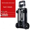 Portable Folding Trolley Cart for Package Pickup and Shopping, In Stock
