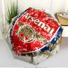 Football team.C Print Automatic Open Close Umbrella, Portable Foldable Umbrella, for Outdoor Commute Camping Trip, Ideal Birthday Gift