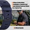 Nylon Loop Strap+PC Case For Apple Watch Series 11 10 42mm 46mm 45mm 44mm 41mm 40mm Cover Band for Iwatch 9 8 7 6 5 SE3/2/1 3 21