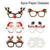9-Pack 3D Christmas Glasses - Festive Snowman Masks for Adults & Kids, Perfect for Holiday Parties & Photo Props