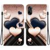 Handgefertigte PU-Leder-Klapphülle für OnePlus Nord CE5 / OnePlus Ace 5 Racing Rutschfeste Stoßfeste Hülle mit Handschlaufe & Herz/Rose Katze Designs