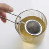 Tea Infuser Handle Tea Ball Sphere Mesh Tea Strainer Coffee Herb Spice Filter Diffuser Kitchen Gadget Stainless Steel