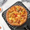 1 Stück perforierte Pizzaschaufel, 30,48 x 35,56 cm, rechteckige Pizza-Transferschaufel, professionelles Pizza-Wendepaddel aus Aluminium