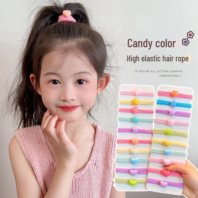 Colorful Ponytail Hair Tie for Girls