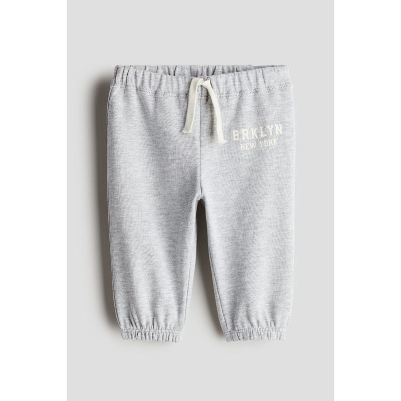 

HM Детская одежда Брюки для малыша Летние Со средней посадкой Хлопковые в клетку Брюки из мягкой ткани 1236873 Mixed light gray/BRKLYN 90/47