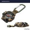 CREPHA Pocket Carabiner Army Beige [CREPHA] Watch, Watch, Digital/Analog, Waterproof, Stopwatch, Light, AZ-CB-AD079-BR