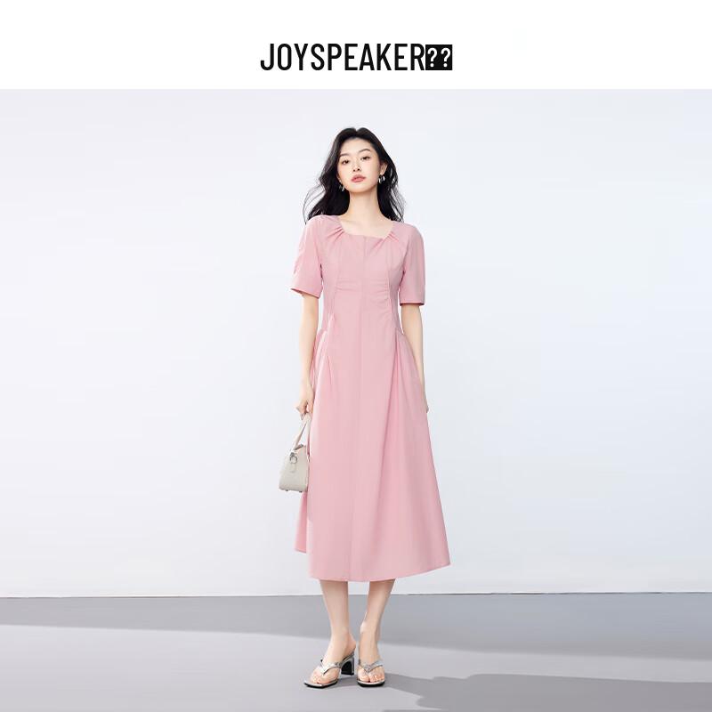 

JOY SPEAKER Women s Square Neck Casual Midi Dress M