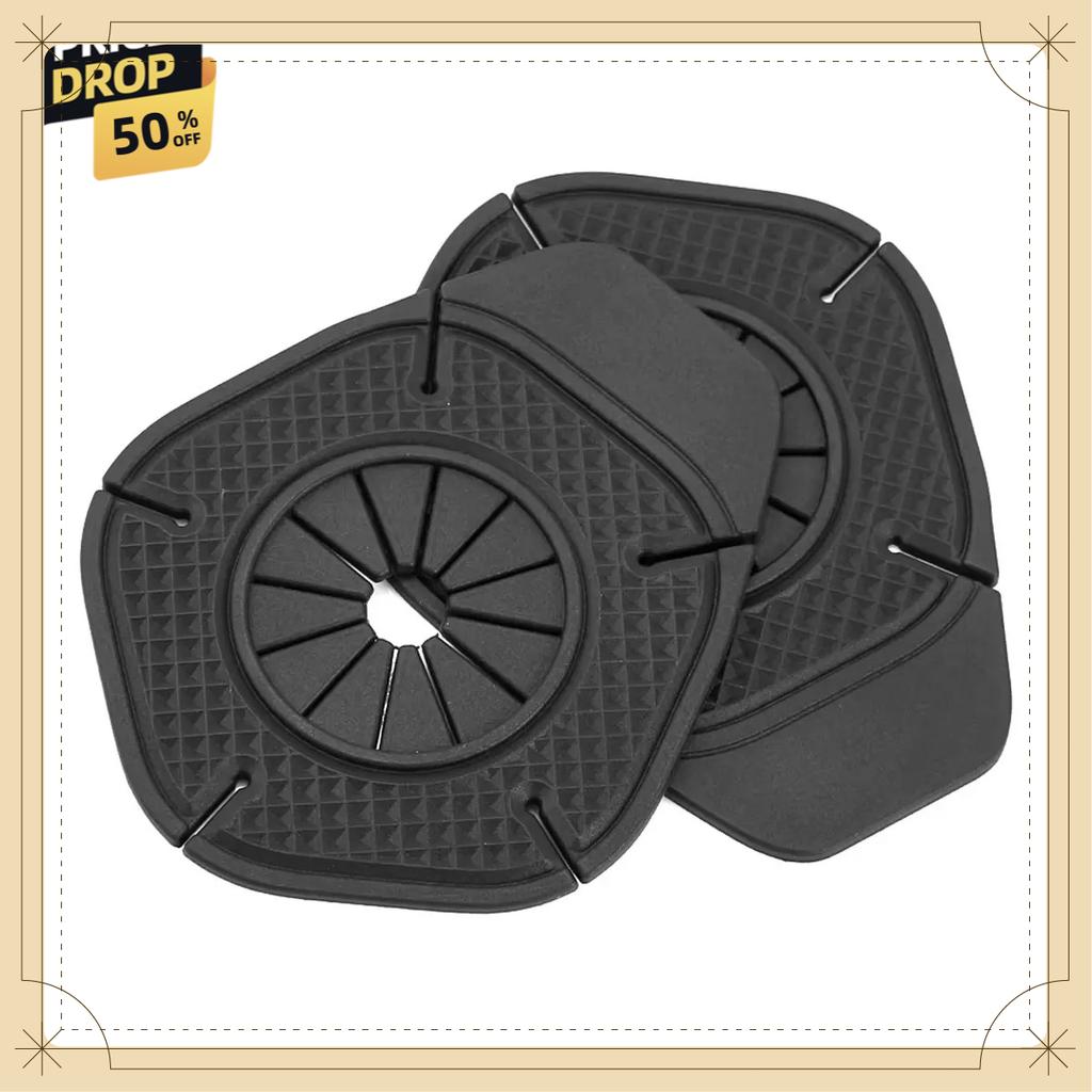 2Pcs Car Wiper Hole Cover Dustproof Sleeve Leaves Debris Prevention Accessories Car Wiper Arm Bottom Hole Protective Cover