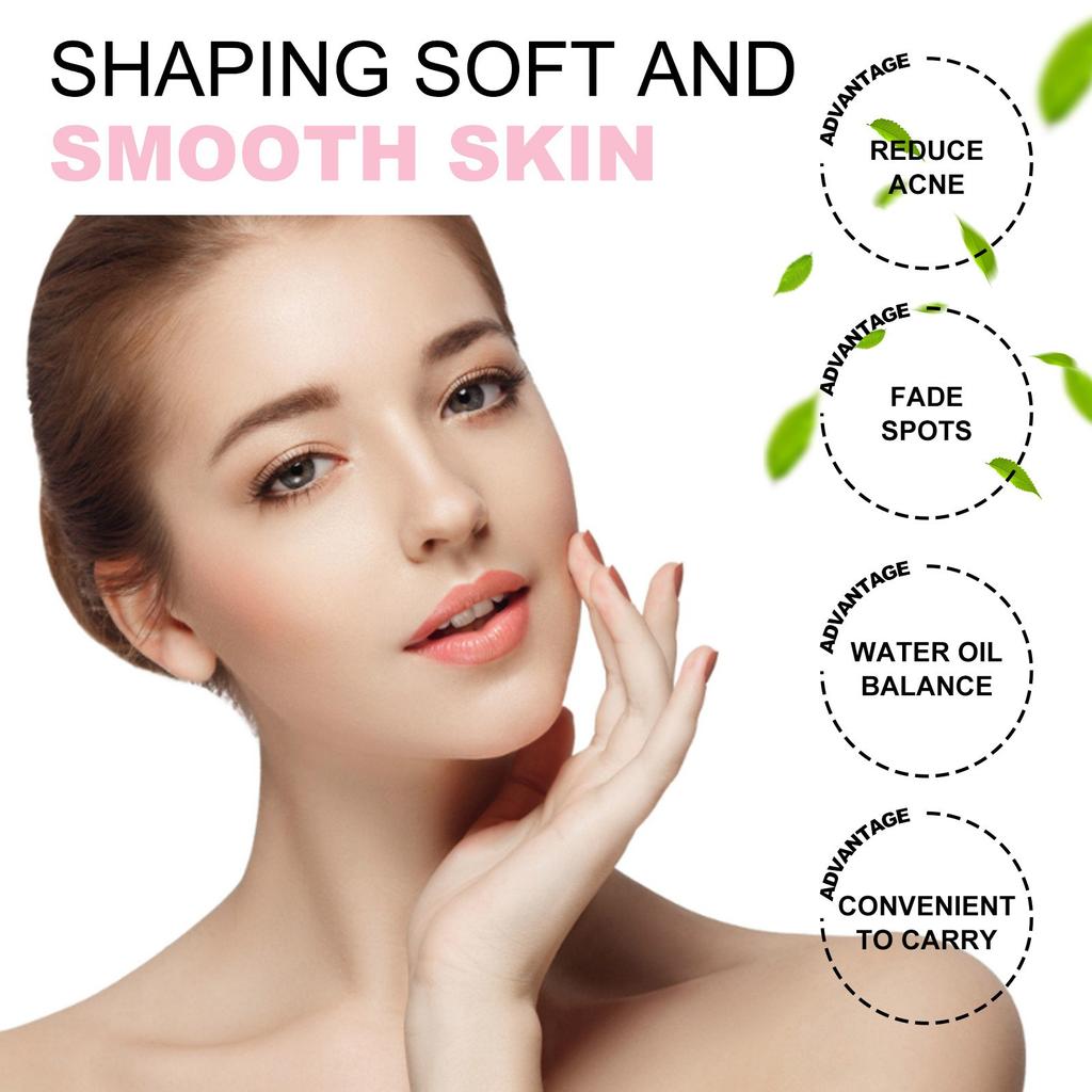 Cleansing Pads (for Removing Dark Spots) Facial Cleansing Sponge, Facial Pads, Facial Pads, Sugar  Pads, Travel,20pc