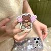 Japanese & Korean Star Stickers Little Bear Magnetic Case for iPhone 17/16 Pro Max/15/14