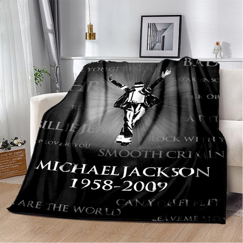 29 Style New Michael Jackson King of Pop MJ Star Blanket,Soft Throw Blanket for Home Bedroom Bed Sofa Travel Office Cover Kids