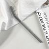 Reusable Eco Friendly Transparent Glass Straws Drinkware Accessory For Smoothies Cocktails Drinking