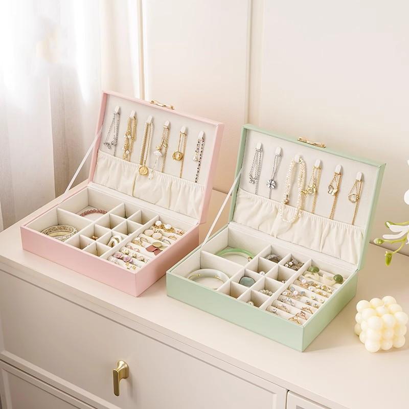 Creative Vintage Luxury Jewelry Box With Flower Pattern For Gift And Collection