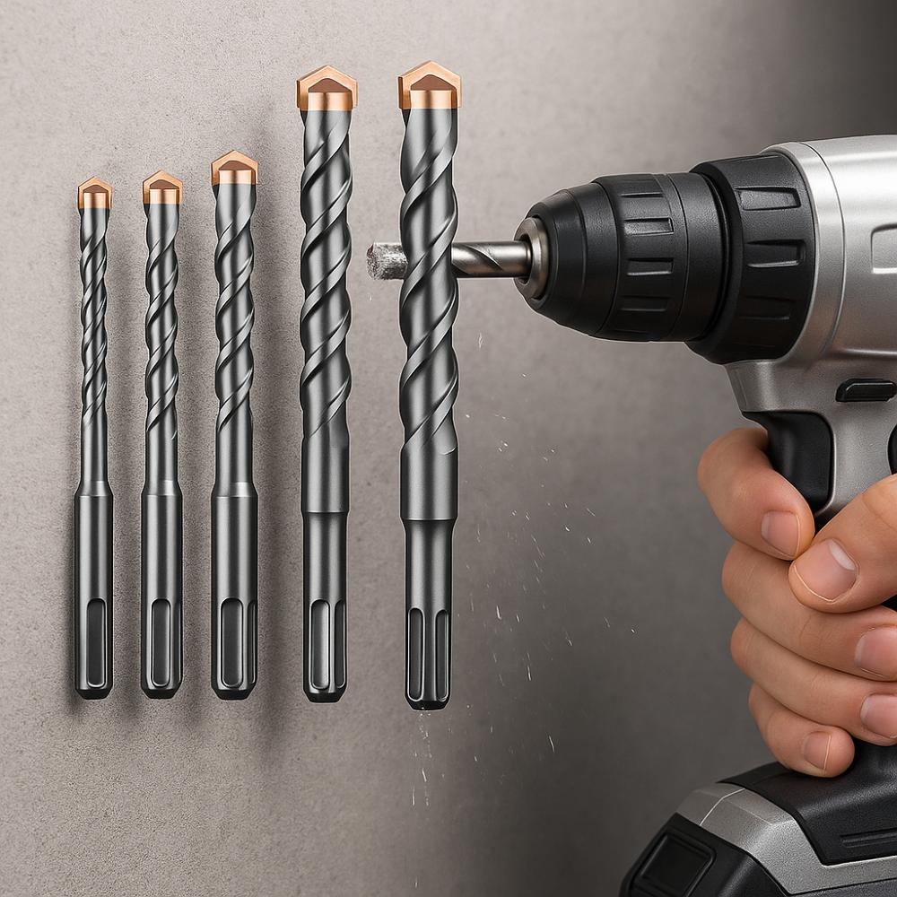 

6/8/10/12mm Electric Hammer Drill Bit 150mm Drilling Tool Multifunctional Drill Bit Masonry 8mm