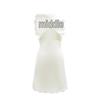 2025 European Summer Fashion: Sexy Halter Polka Dot High Waist Dress with Lace Trim