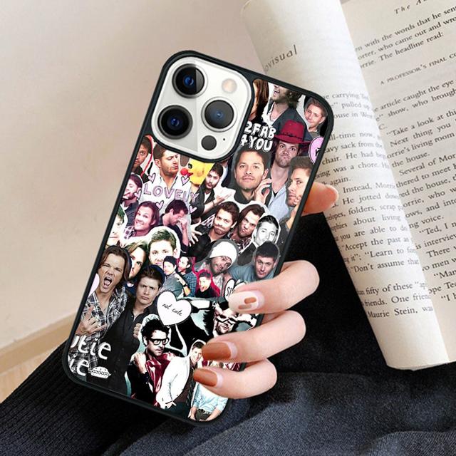 

Supernatural Castiel Dean Sam collage phone Case For iPhone 17 Air 16 15 14 Plus for apple 16 11 12 13 Pro Max iPhone 13