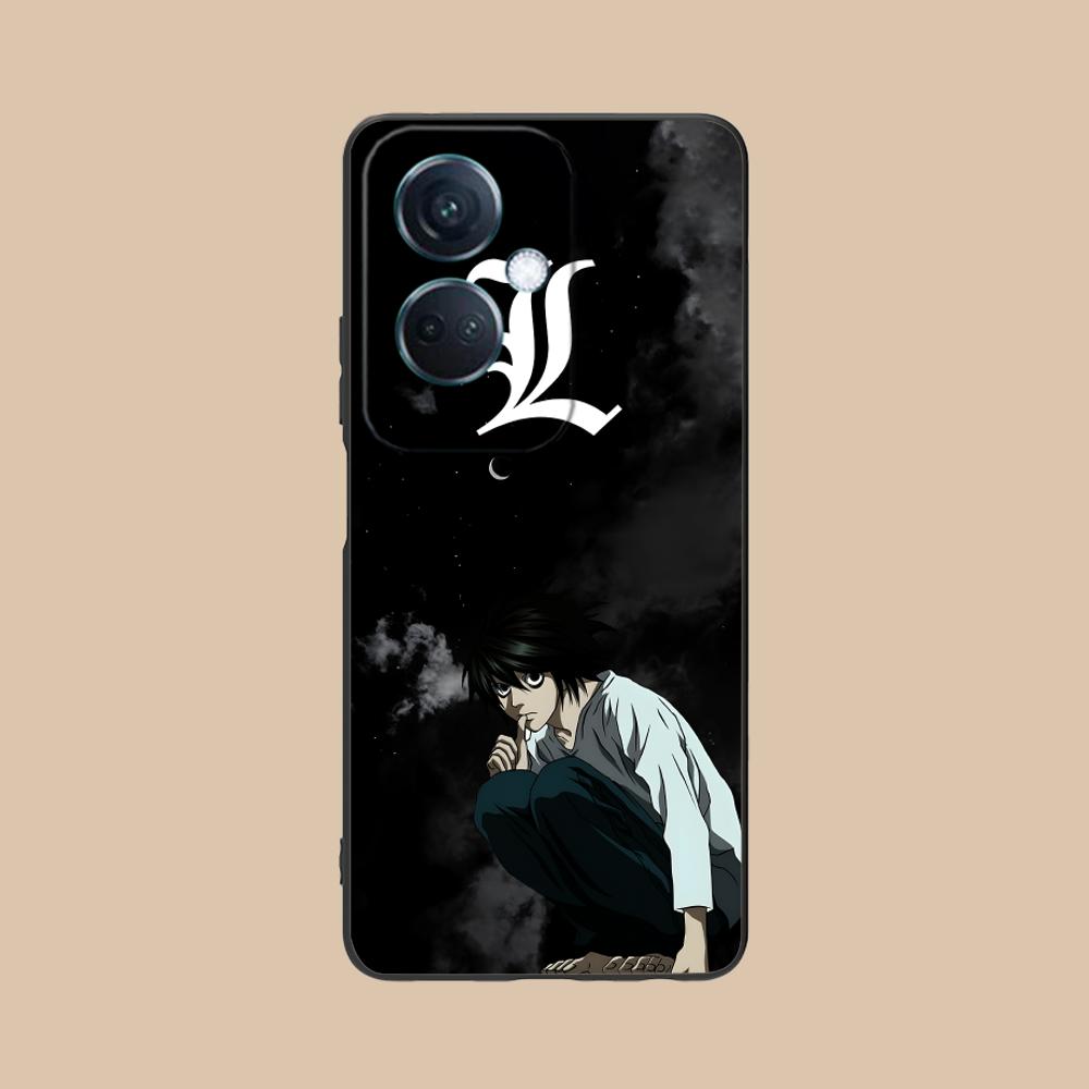 Death Note L Lawliet Mobile Phone Case for OPPO Reno 14 13 12 11 10 9 8 7 6 5 F T Pro 5G Colorful Printing Cover Pretty Luxury