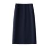 Women's Woolen A-Line Mid-Length Slit Skirt - Autumn/Winter 2025 Collection