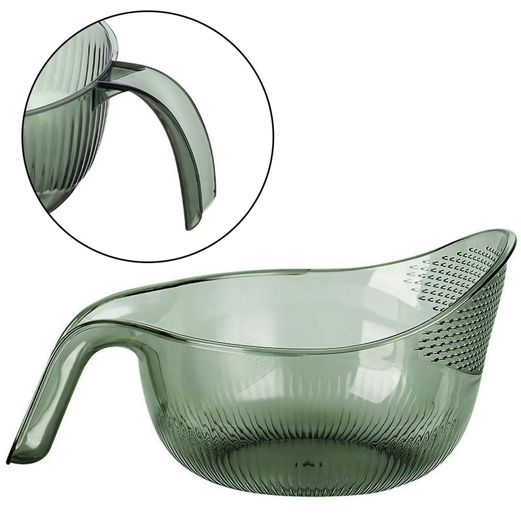 Inovativní dřezový koš, snadno čistitelná miska na rýži, PET materiál, vhodné pro domácí kuchaře a milovníky zdravého stravování