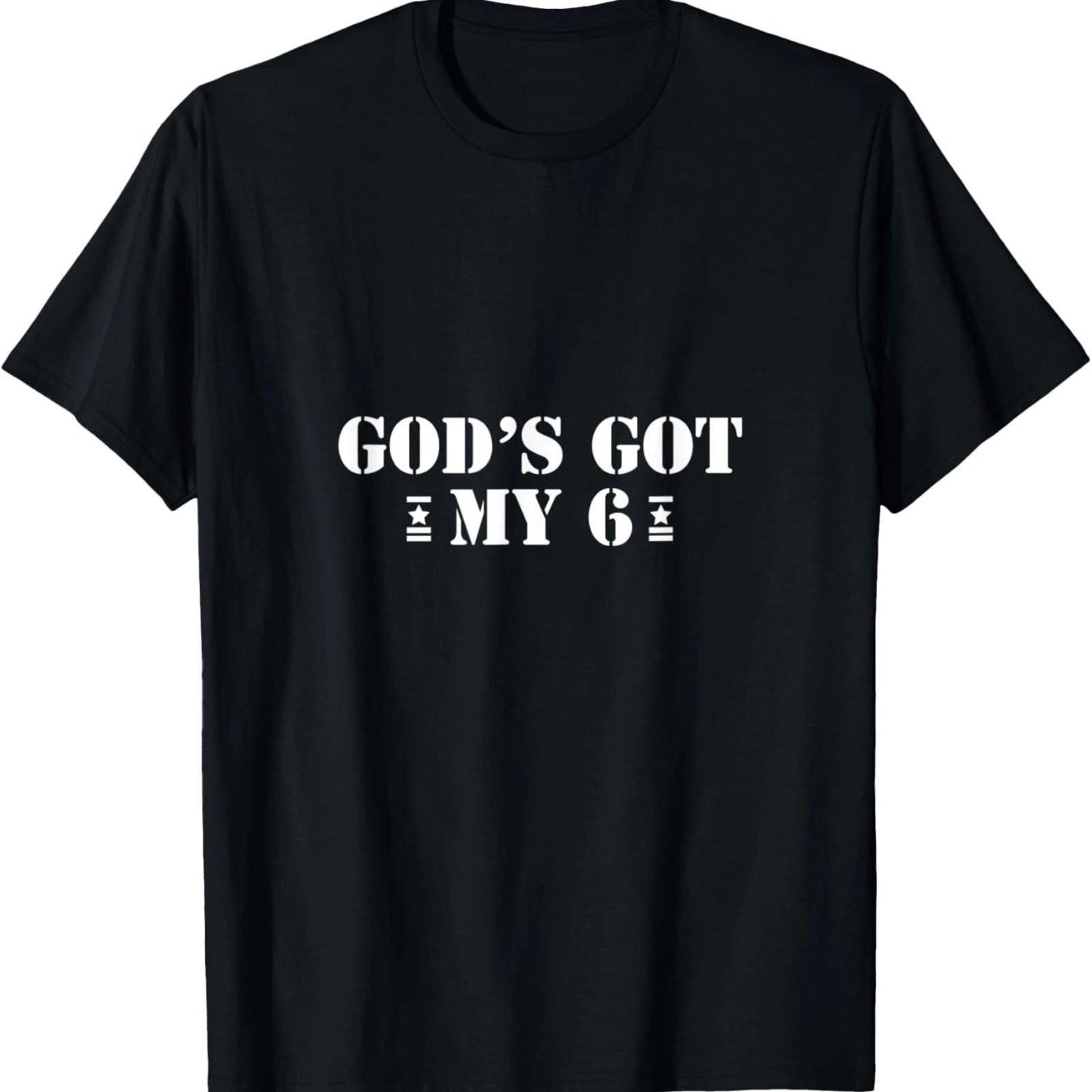 God s Got My 6 God s Got My Back Christian T-Shirt S