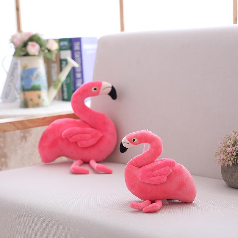 Kreative Flamingo-Puppe Wurfkissen Puppe niedliche rosa Plüschpuppe Geburtstagsgeschenk Mädchen