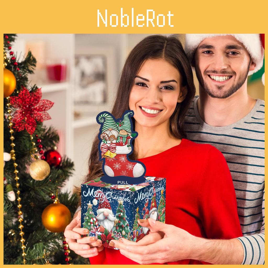 With Money Box Paper Material Gift Box Christmas Decoration Prop Atmosphere