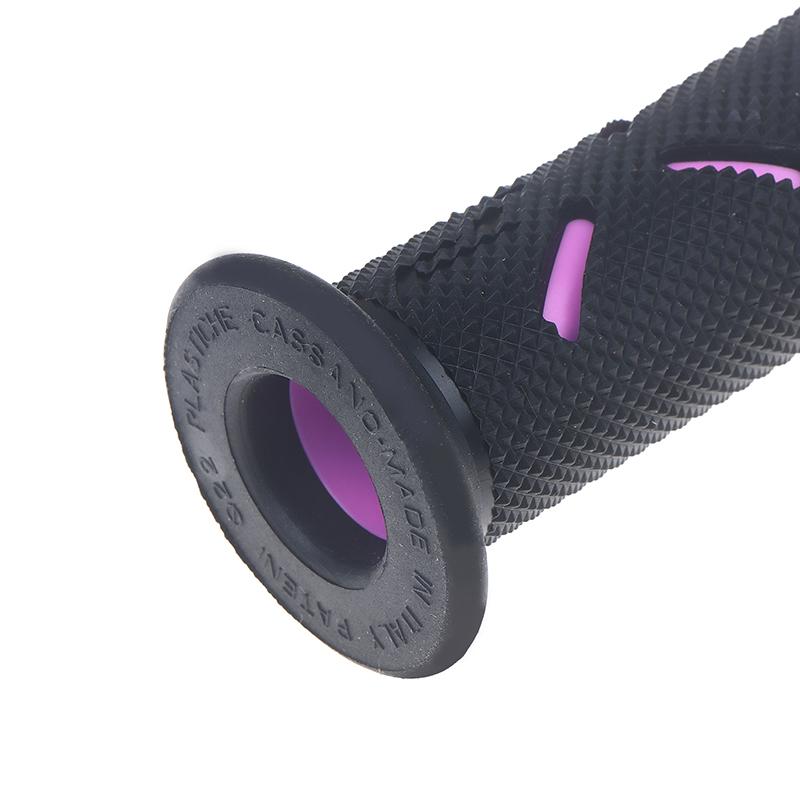 1Pair Motorcycle Grips Handle Bar 22/24Mm For Bike Motocross Motorbike Rubber Grip Universal For Motorcross Dirt Pit Bike