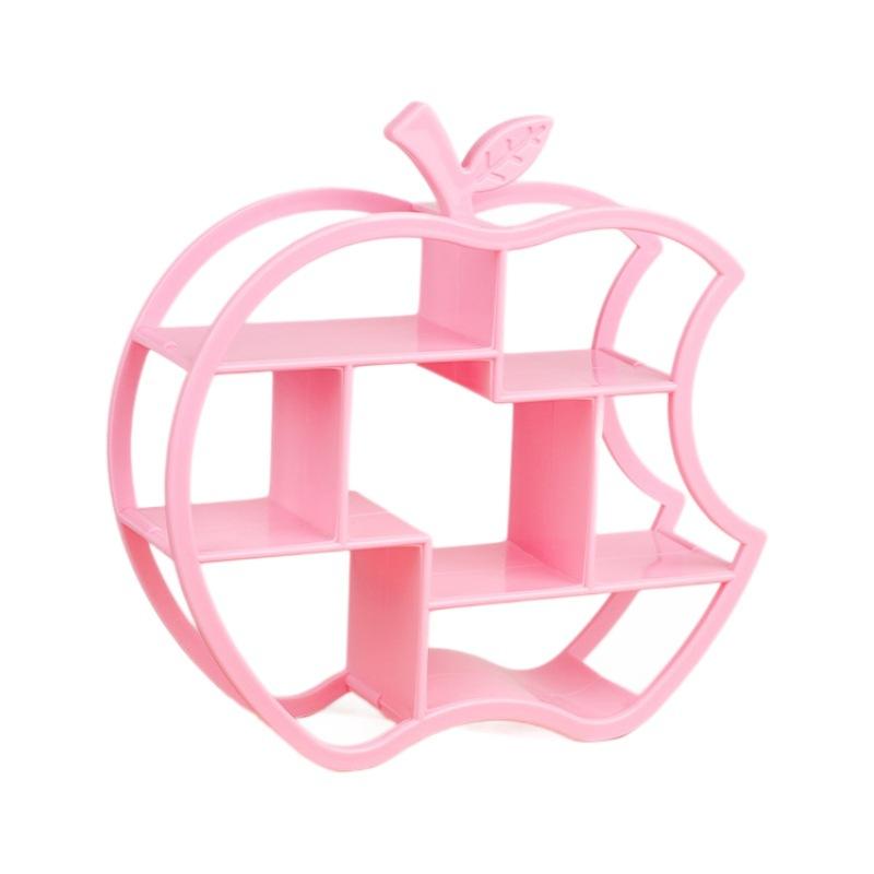 Bogu Rack Small Desktop Shelf Plastic Ornament Tea Set Rack Dessert Display Rack Doll House Play House Toys