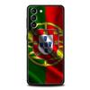 Portugal Phone Case For Samsung Galaxy S26 Ultra S25 Plus S24 FE S23 S22 5G S21 S20 Cover Black Soft