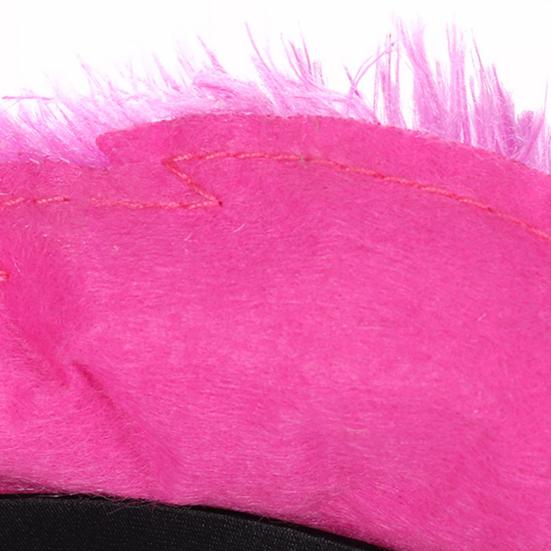 Women Headband 3D Flamingo Design Pink Feather Soft Velvet Fabric Hair Hoop Summer Beach Festival Party Hair Accessory