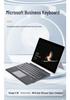 Surface Go Mehrsprachige RGB Bluetooth-Tastatur für Go 1/2/3/4