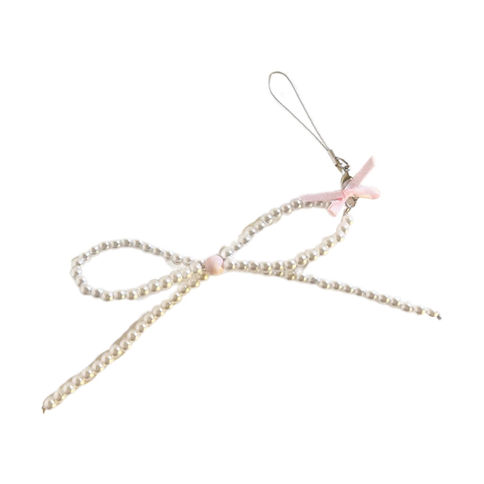 

Нежный брелок с бисером и бантом, телефонный шарм, уникальный брелок, чехол для телефона, подвеска для автомобиля, сумки, кошелька, рюкзака, декор T4