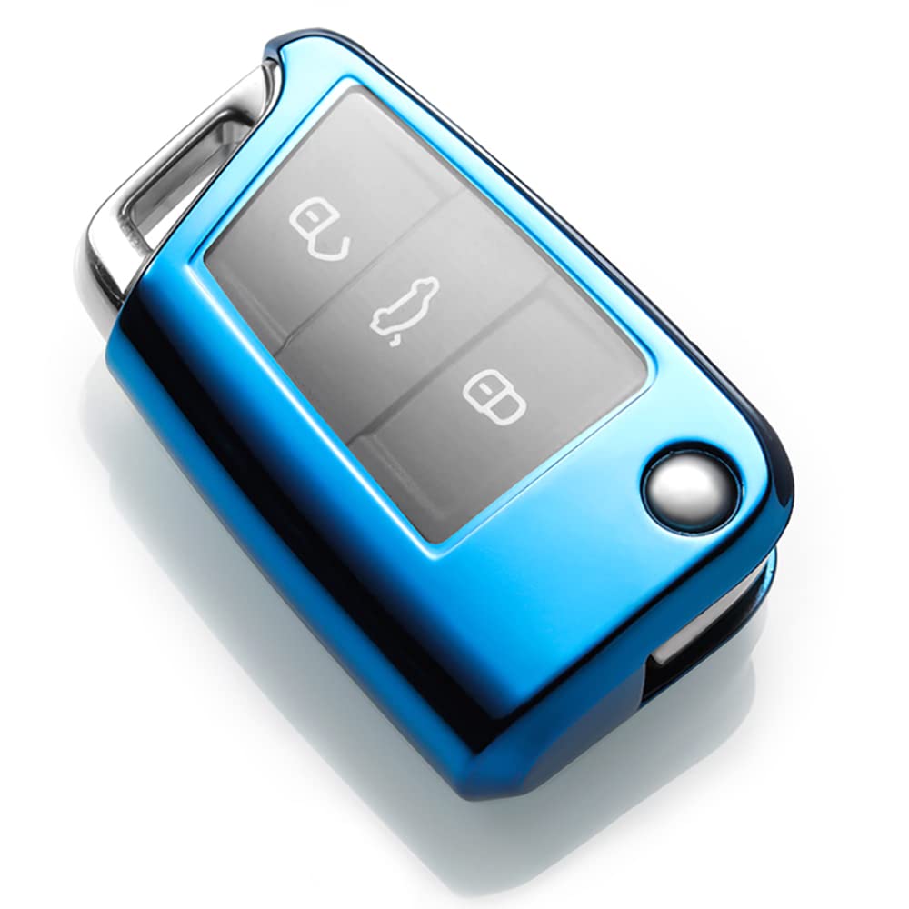 VW Volkswagen Exclusive Key Case Genuine Leather Key Chain Beetle Golf Polo Polo Passat