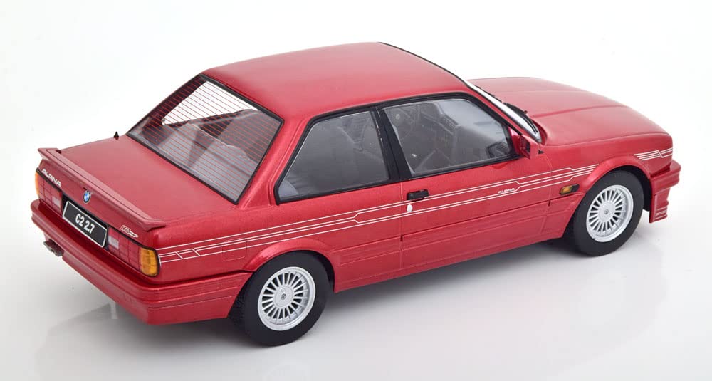 KK scale BMW Alpina C2 E30 1988 redmetallic finished product 1/18 2.7