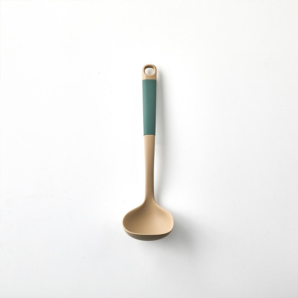 Large Silicone Ladle Beige Green_CK2023005