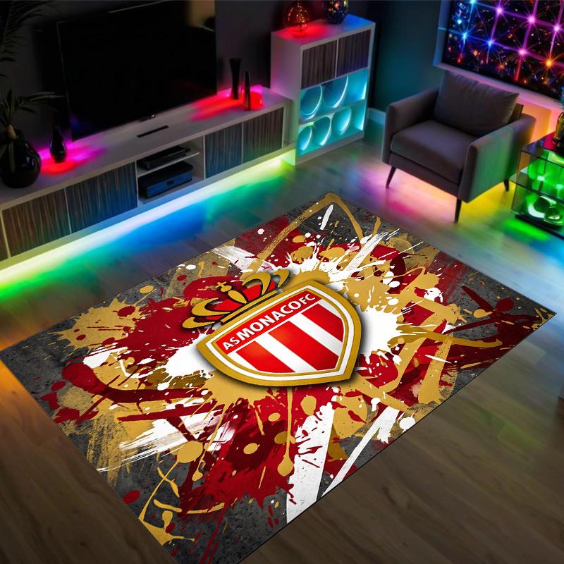 Monaco FC Design Crystal Velvet Carpet Cozy Non?Slip Printed Rug For Bedroom Living Room Entrance