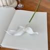 EVA Material Flowers Artificial Calla Lily Flowers, Flexible Branches Realistic Faux Flower, Retro Home Decor Soft Touch Fake Lilies for Wedding