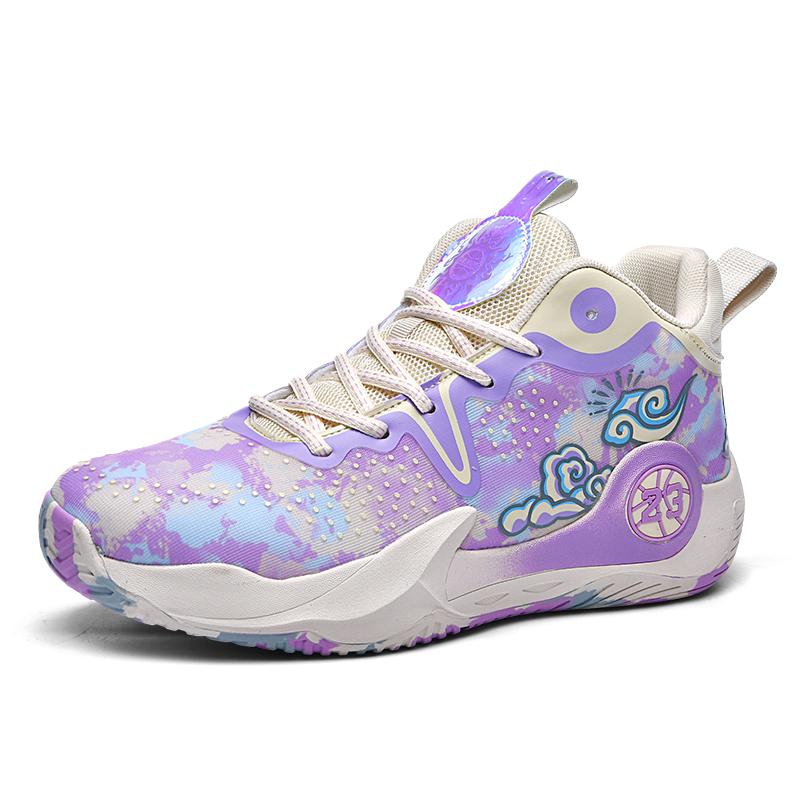 Fashion Men Basketball Shoes Cushioned Flat Sneaker Comfortable Train Athlete High Quality Sports Shoes Breathable Light Casual Sneakers