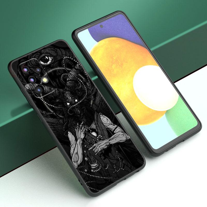 

Чехол с демоническим сатанинским страшным черепом для Samsung A21 A30 A50 A52 S A13 A14 A22 A23 A32 A53 A73 5G A11 A12 A31 A33 A51 A70 A71 A72 Samsung A73 5G