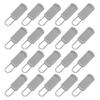 20Pcs Removable Zippers Pulls Detachable Zippers Pulls Replacements Zippers Gripper Mend Fixer for Suitcase Luggage