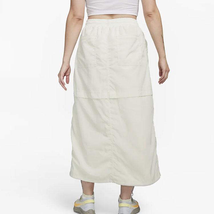 Nike Woven Long Skirt SS23 Women Bottoms Beige FQ1449-020